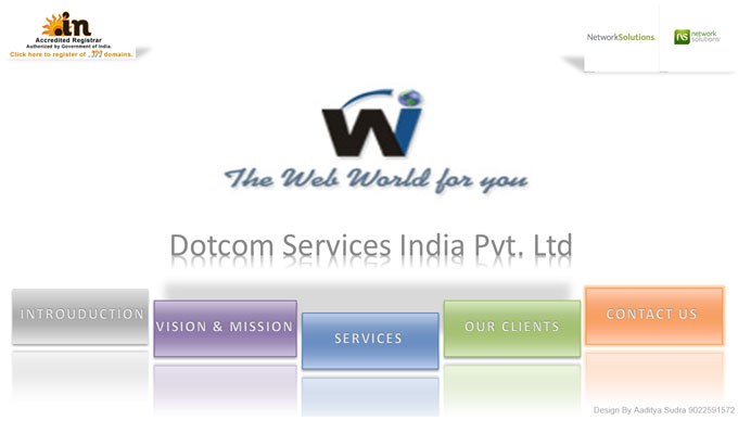 Corporate Presentation - Dotcom Services India Pvt. Lt.